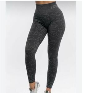 ECHT Camo Arise Leggings Gray Seamless XS